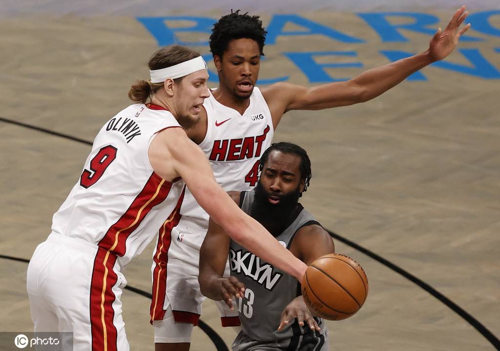 热火胜篮网，取得四连胜